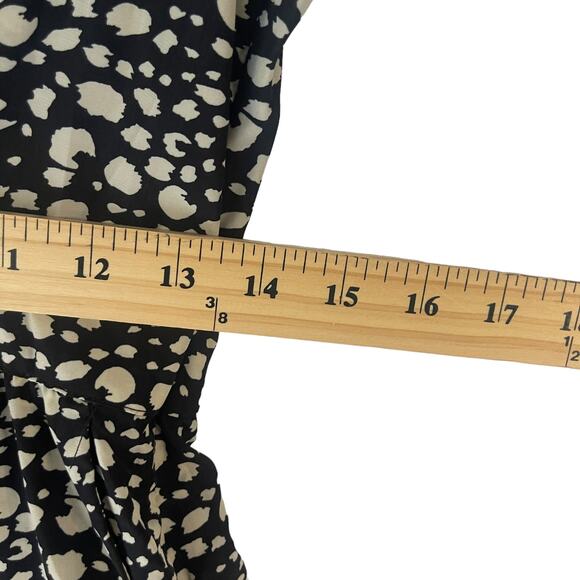 Nine Bird Y2k Women's Size Small Spot Key Hole Open Back Mini Dress - Picture 9 of 10